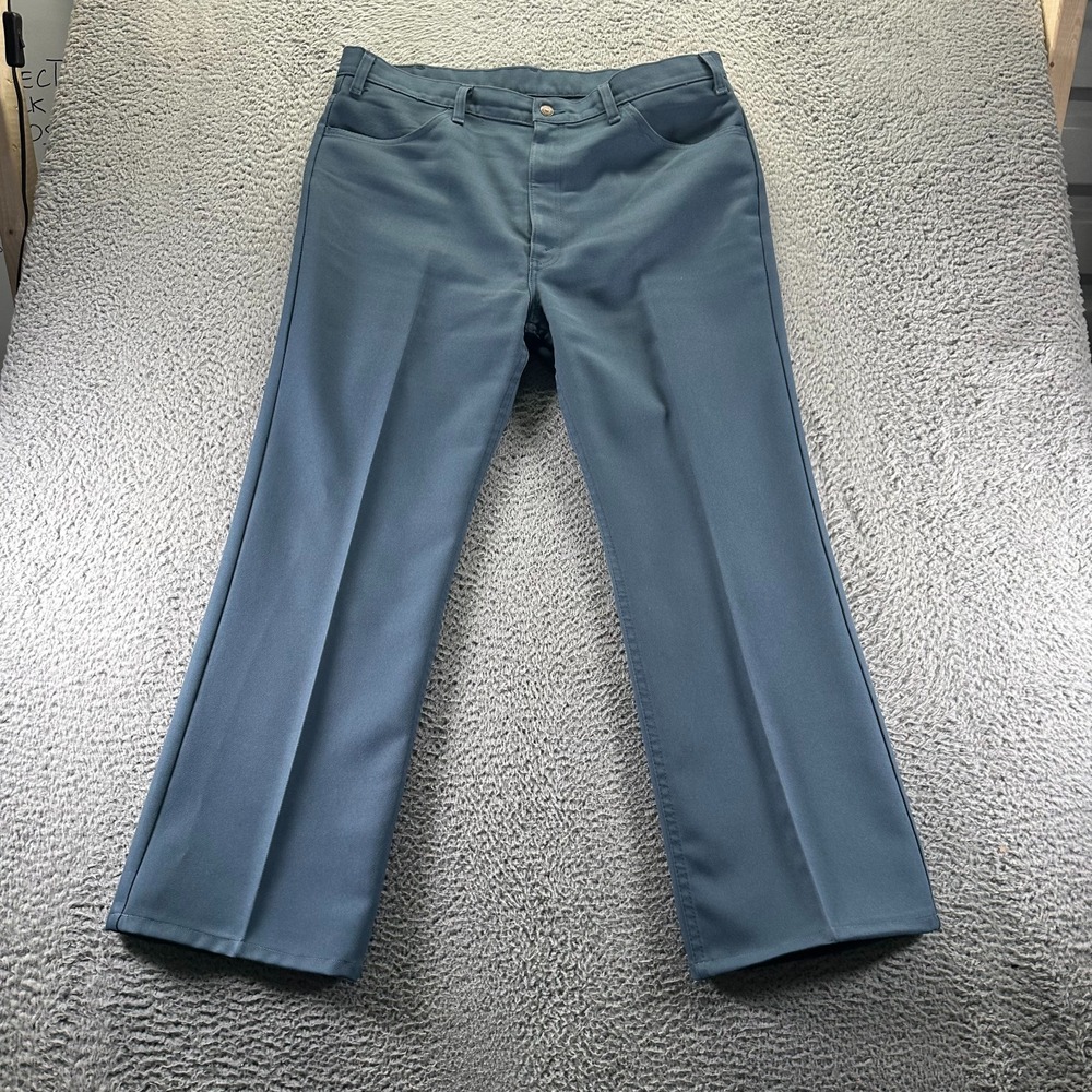 Vintage‎ Levi's Pant Men's 38x30 Blue Bootcut Workwear Utility Travel Outdoor